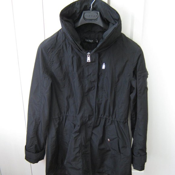 Black Ralph Lauren Spring/Fall Coat - Picture 1 of 7